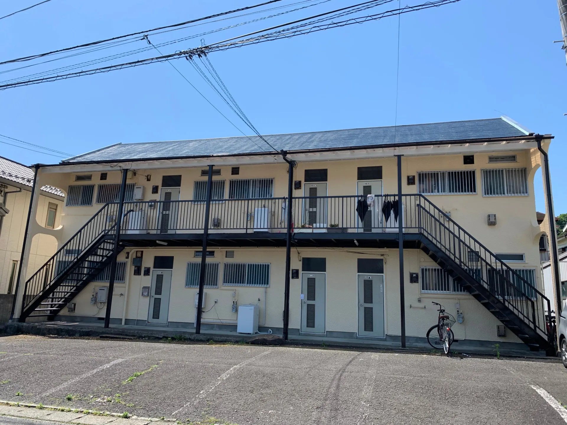 【静岡県外】AOオーナー様 アパート 屋根・外壁塗装 軒天修繕工事 完工！