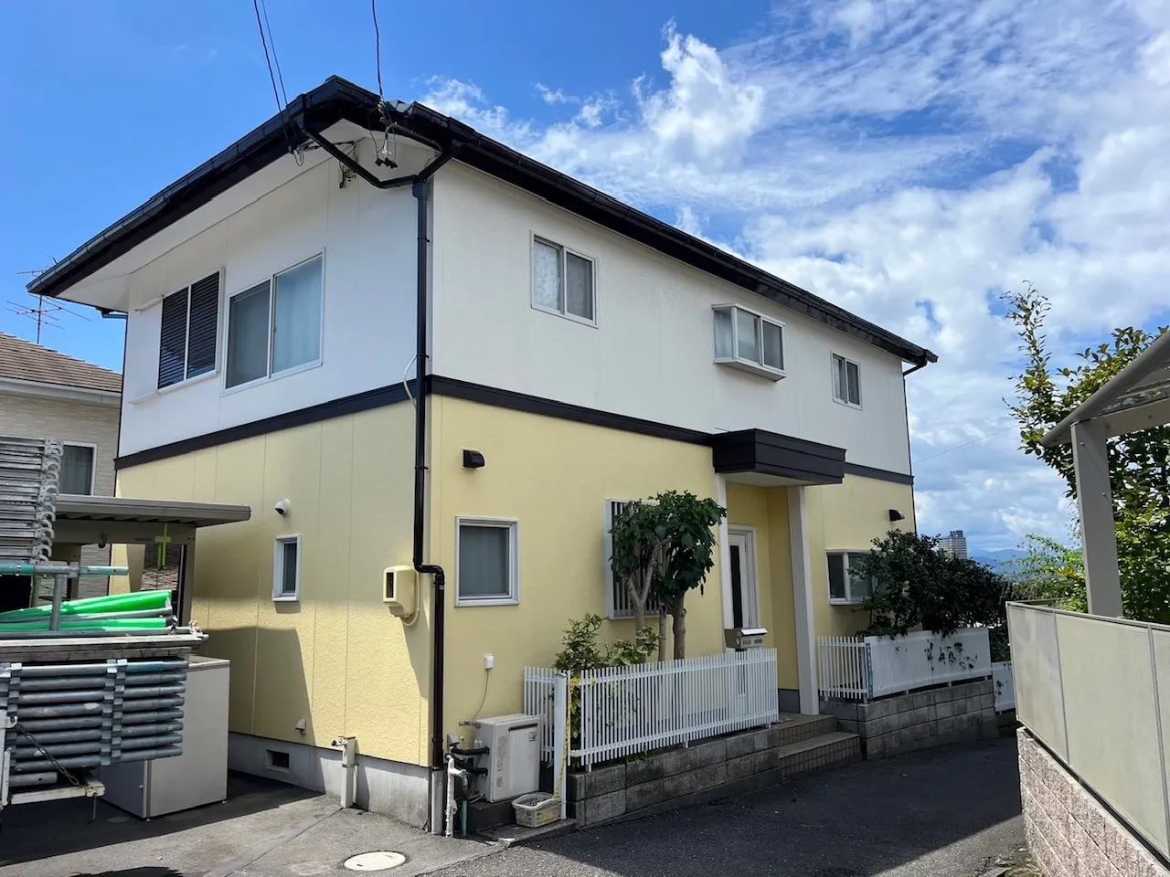 【静岡市清水区 G様邸】爽やかな2色のお家に！