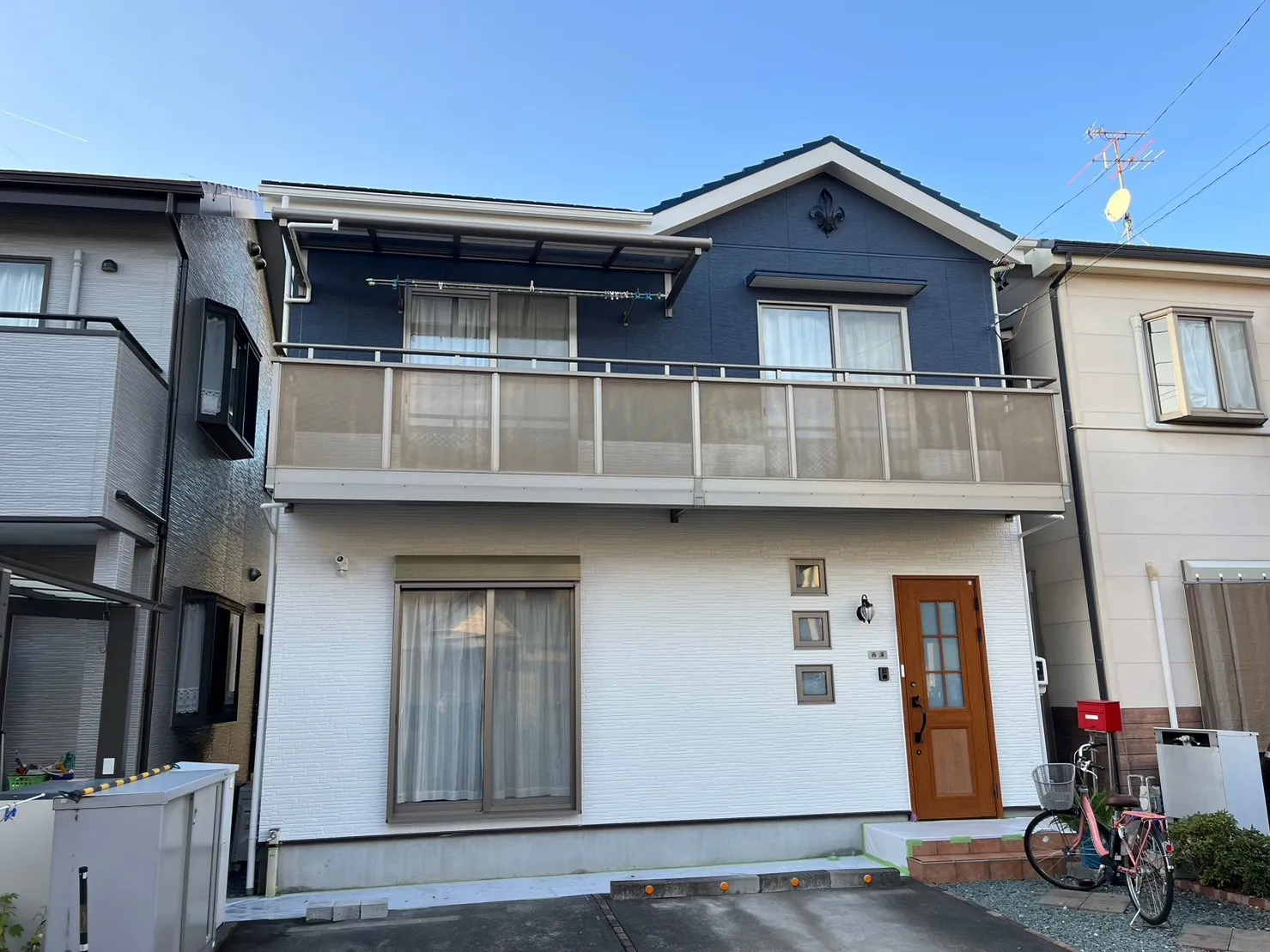 【静岡市駿河区N様邸】紺と白の素敵なお家になりました！