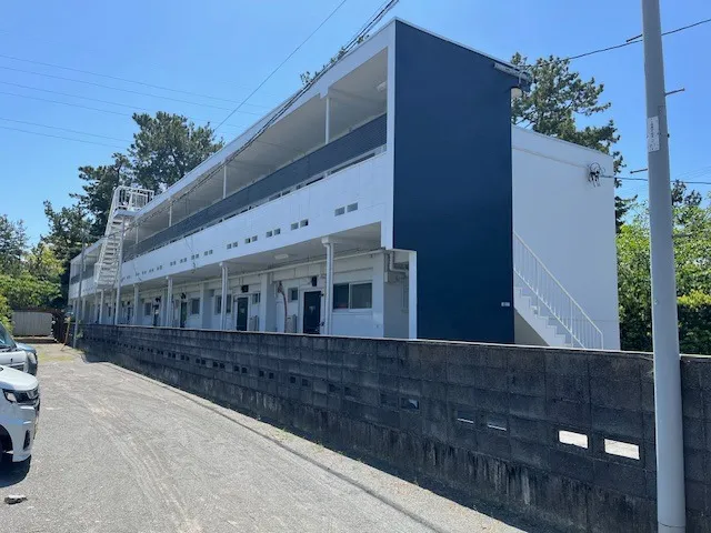 【静岡市清水区K様 アパート塗装】爽やかなお色味になりました！