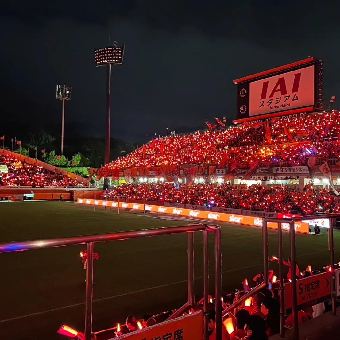 7月20日にIAIスタジアム日本平で行われた、清水エスパルス...