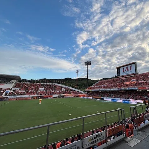 9月23日にIAIスタジアム日本平で行われた、清水エスパルス...