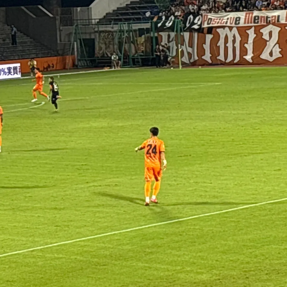 9月23日にIAIスタジアム日本平で行われた、清水エスパルス...