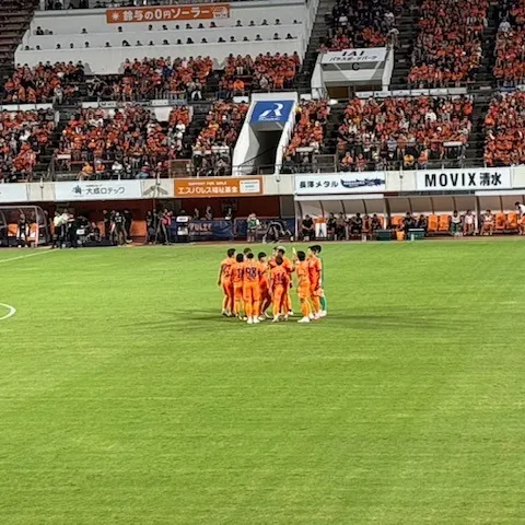 9月23日にIAIスタジアム日本平で行われた、清水エスパルス...