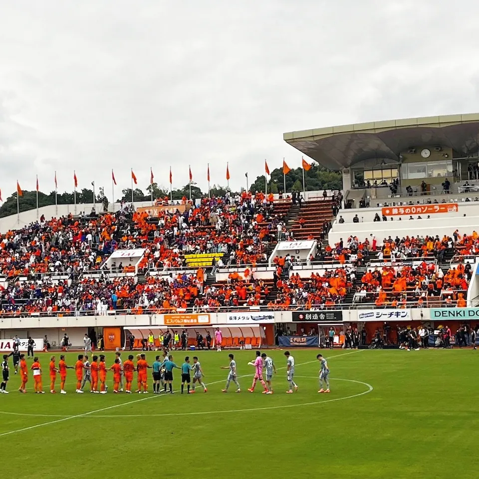 10月4日にIAIスタジアム日本平で行われた清水エスパルス対...
