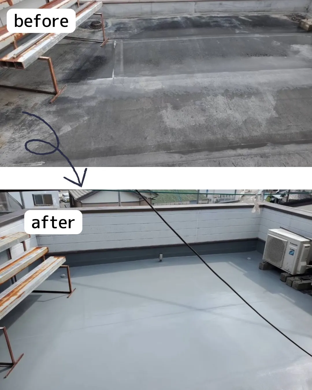 クリアー塗装で艶感が増しツヤツヤになりました✨