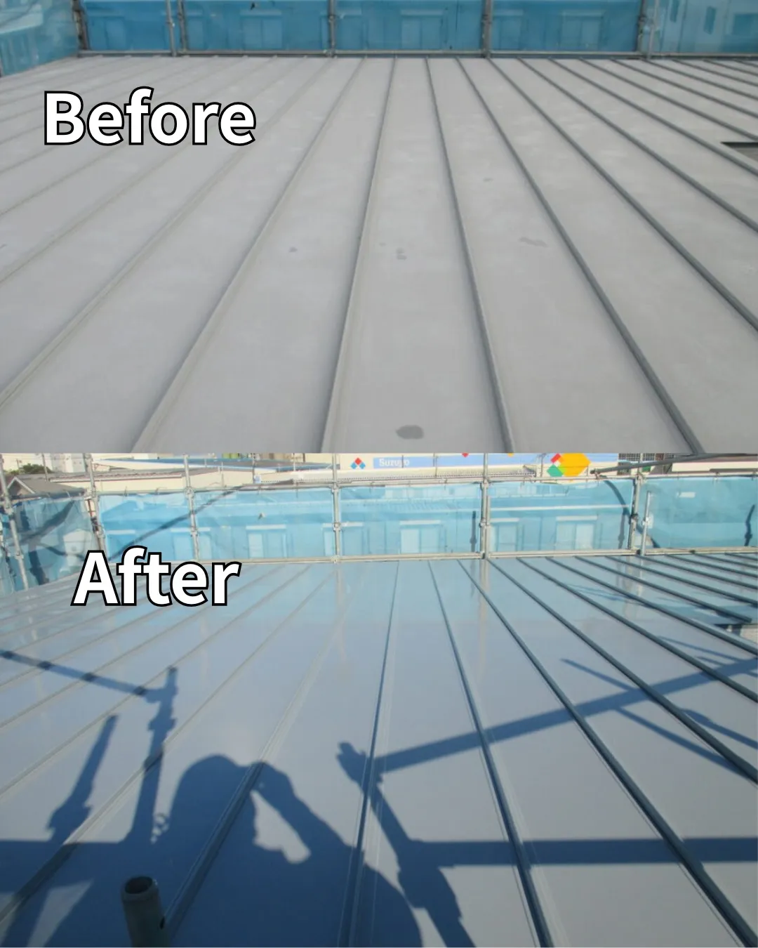 外壁 屋根塗装で明るくなりました✨