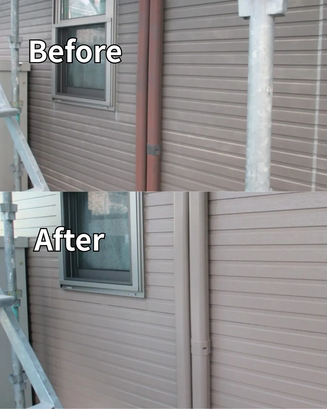 外壁 屋根塗装で明るくなりました✨