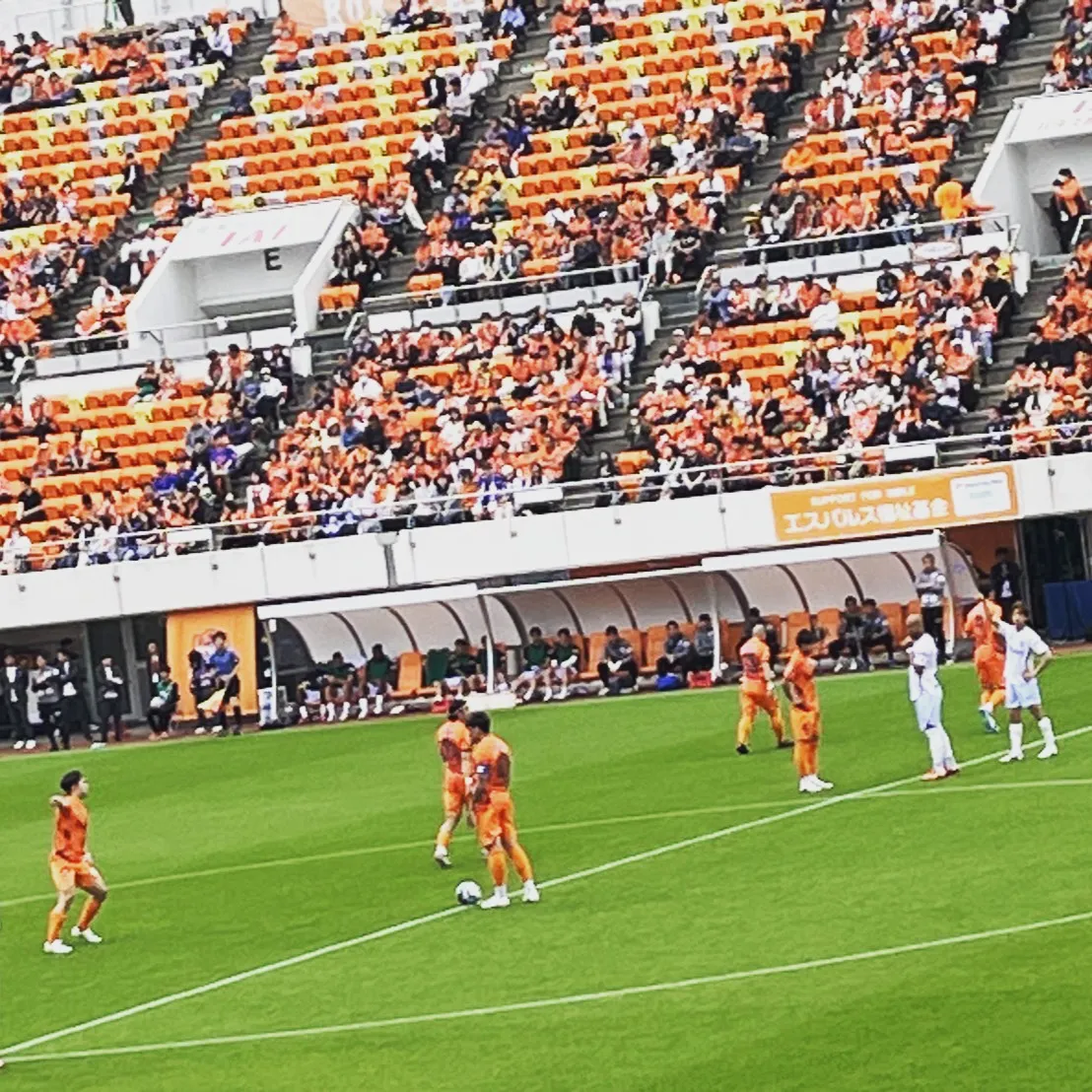 4/29(水)に行われた清水エスパルスとV・ファーレン長崎の...