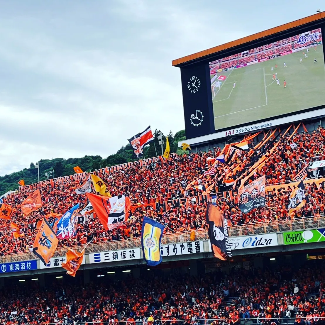 4/29(水)に行われた清水エスパルスとV・ファーレン長崎の...