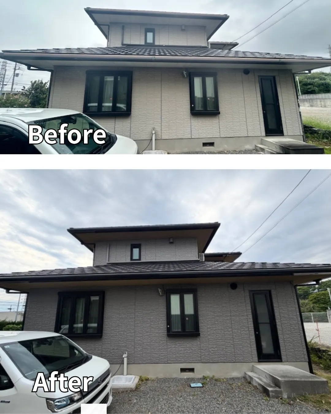 ツートンのお家に変身🏠✨